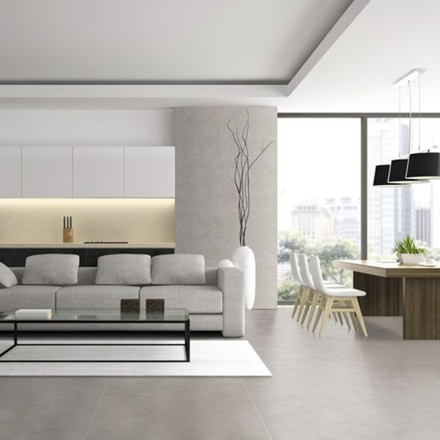 Porcelanato YORK SGR 87x87 Acetinado