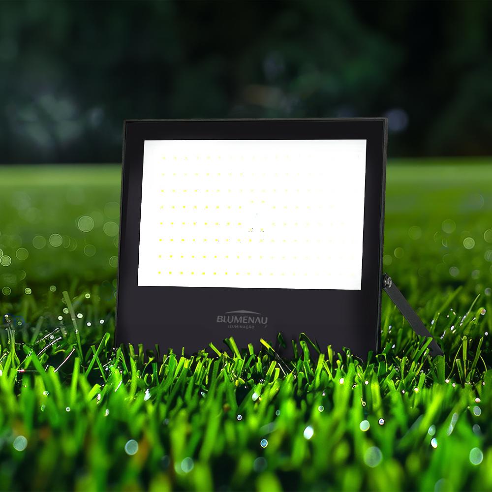 Refletor LED Play 500W Alumínio Bivolt IP66 6.500K
